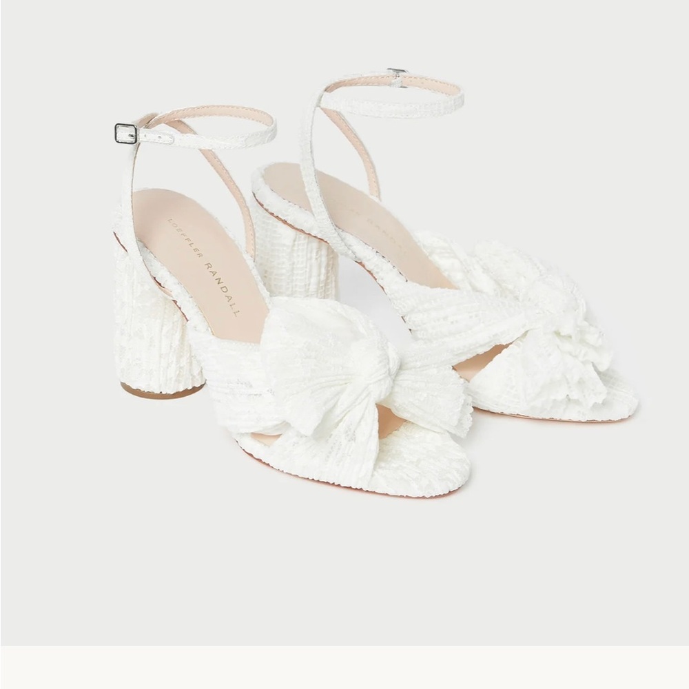 Selling Loeffler Randall wedding heels.